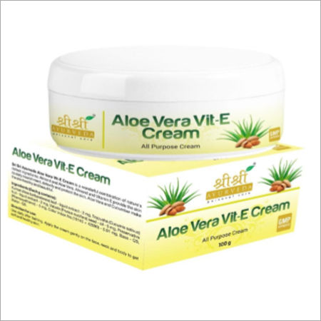 Aloe Vera and Vitamin E Moisturizing Cream