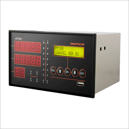 Smartscan-08 Or 16 Channel Data Loggers - 200mm Size, 220 Volt Rated Voltage | Universal Input Monitoring, Bright LED Display, Sufficient Internal Memory