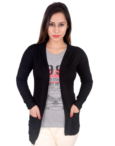 Back Net Shrug With 2 Pocket
