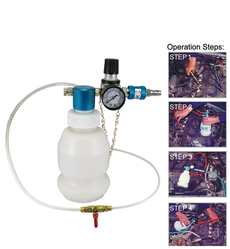 FIT TOOLS Pneumatic Engine Intake System Carbon Cleaner Washing Kit