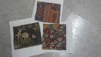 Block Printed Kalamkari Fabric