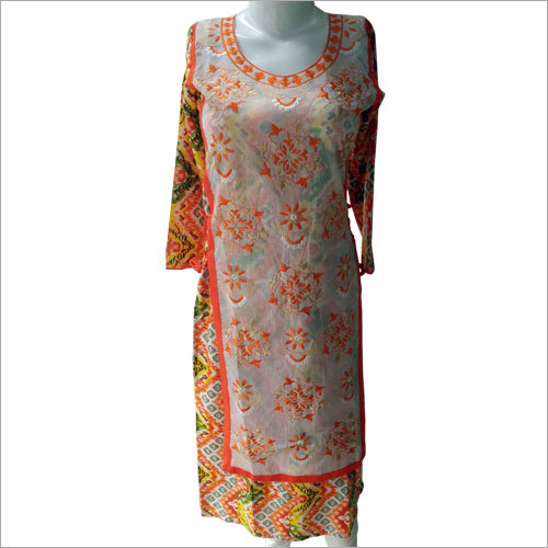 Ladies Designer Embroidery Kurti