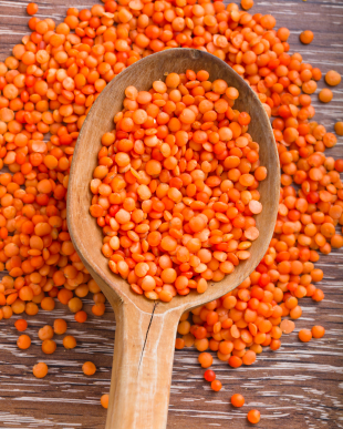 Red lentils