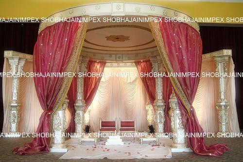 Embroidered Wedding Drapes for Mandap