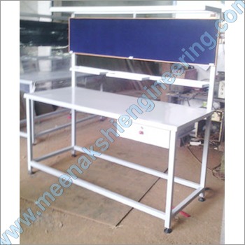 Color Coated Assembly Work Table