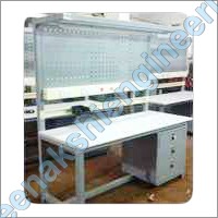 Plastic With Metal Frame Inspection Table
