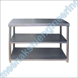 Polished Stainless Steel Table