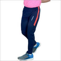 Athletic Pant - Polyester, Sizes S-xxl, Navy Color | Elastic Waistband, Two Side Pockets, Slim Fit