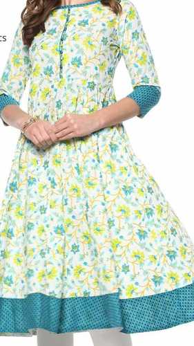 Ladies Cotton Straight Kurti Ladies Cotton Straight Kurti