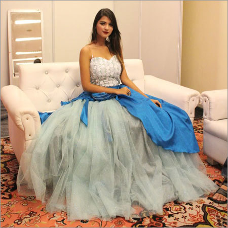 Off Shoulder Party Gown