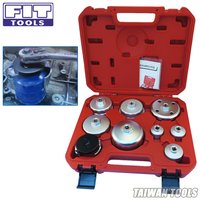 Fit Tools 9 Pcs 3/8 In.dr Forged Oil Filter Wrench Set