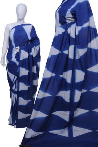 Bagru Print hand work Sarees