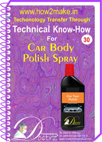 E Books Car Body Polish Spray Technical Knowhow Report