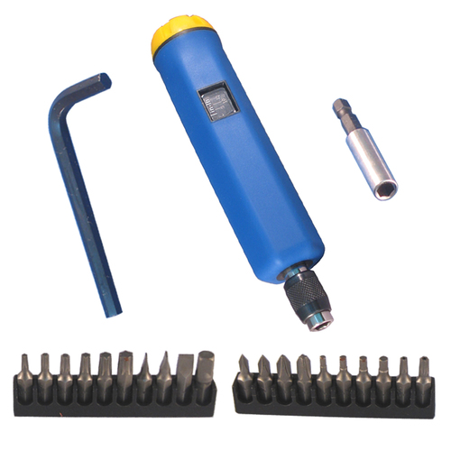 FIT TOOLS Adjustable TPR Torque Limited 1-4 Nm Screwdriver