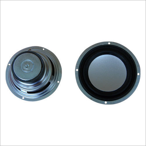 Black And Grey 80w Car Speaker