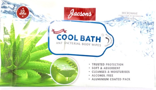 White Body Wipes Small