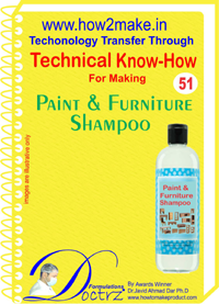 E Books Paint And Furniture Shampoo Technical Knowhow Report