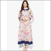 Round Neck Western Kurtis