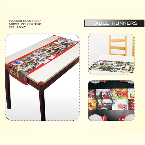Table Runners - Polyester Material Variable Dimensions Red Color | Aesthetic Appeal Durable Easy to Clean Versatile Use