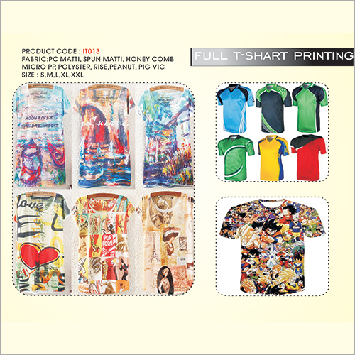Full T-Shirt Printing