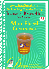 E Books White Phenyl Concentrate Technical Knowhow