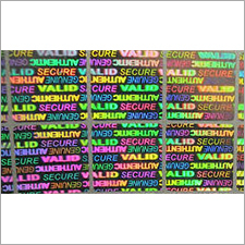 2D Hologram Sticker