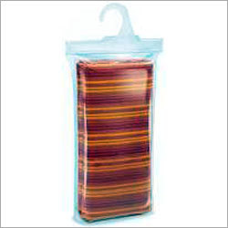 Hanger Pouch - PVC Material, 12mm Thickness | Soft, Transparent Design with Versatile Hanger for Easy Display