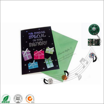 Custom Musical Birthday Greeting Cards