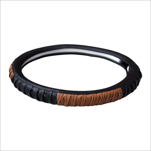 Leather Car Steering Wheel Cover
