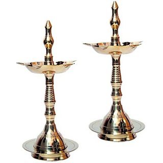 Brass Kerala Fancy Deep