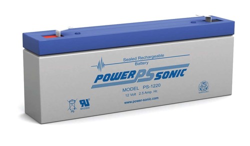 Powersonic 12V, 2AH Sealed Lead Acid Battery
