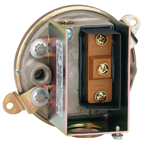 Dwyer 1910-5 Compact Low Differential Pressure Switch, RANGE 1.40-5.5