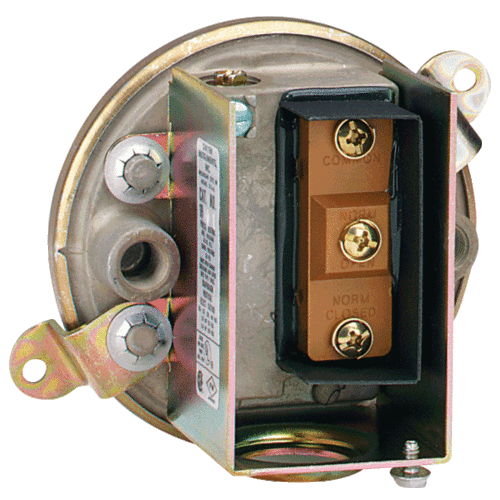 Dwyer 1910-5 Compact Low Differential Pressure Switch, RANGE 1.40-5.5