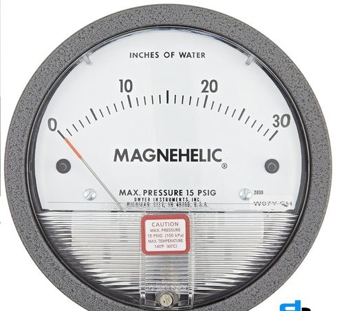 Dwyer USA Magnehelic Gauges 0 To 30 MM WC