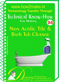 E Books Nonacidic Tile Bath Tub Cleaner Technical Knowhow