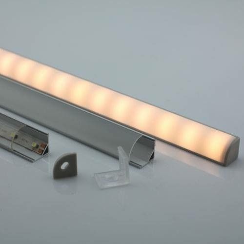 Corner LED Profile For Staircase Edge Lighting
