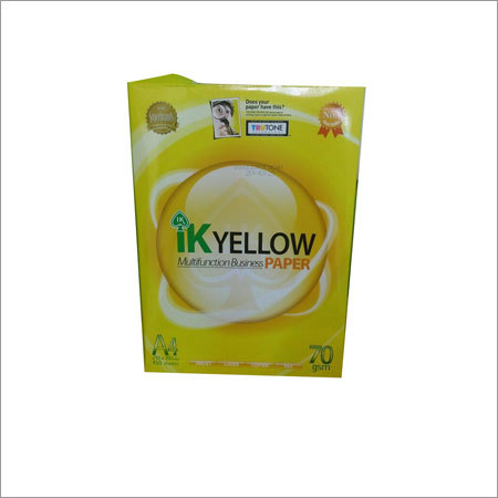 IK Yellow A4 Copy Paper