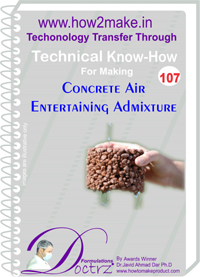 Construction Admixture Technical Know-How Reports