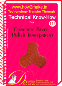 E Books Concrete Paver Polish Transparent Technical Know-How Report