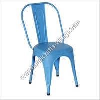 Sky Blue Metal Chair