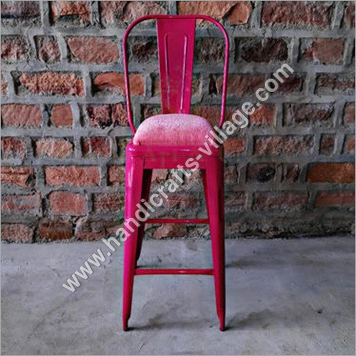 Pink Color Bar Chair