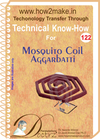E Books Mosquito Coil Aggarbatti Technical Know-How Report