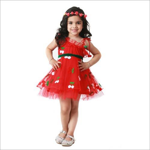 Girls Printed Frock