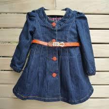 Girls Denim Frock
