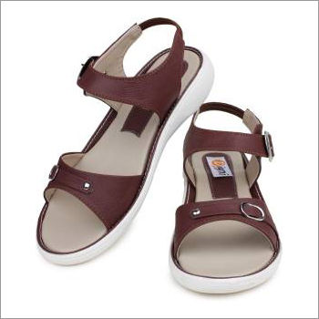 Brown Ladies Casual Sandals