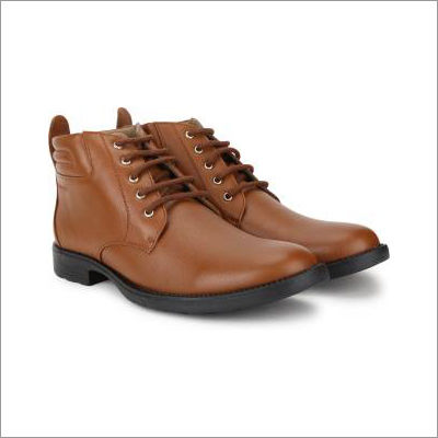 Leather Mens Brown Casual Boot