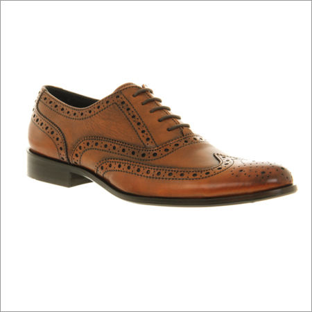 Brown Brogue Men Formal Shoes