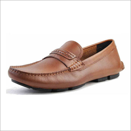 Double Core Men Brown Loafer Shoes