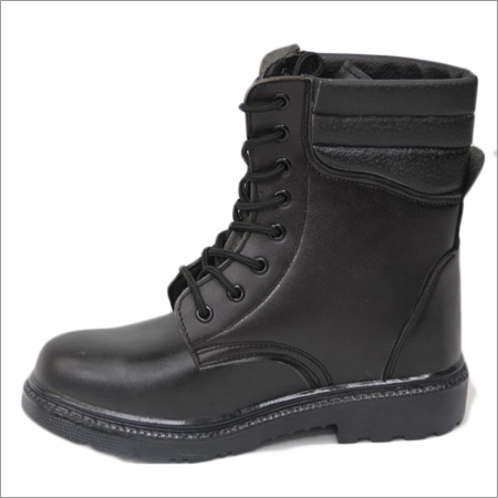 PU Leather Long Safety Boots