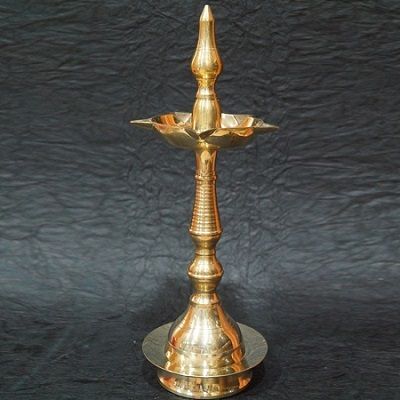 Gold Kerala Brass Deepas Online For Festival Puja Decorations